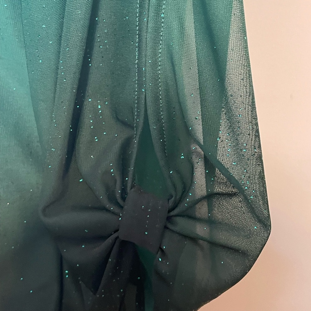 Sara Michelle Blouse Women’s Green Ombré Top‎ size X-Large - Picture 10 of 12